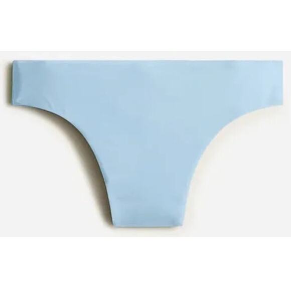NWT J.Crew Re-Imagined Blue Bikini Bottom High Waisted Full Coverage Size 2X - Picture 1 of 4